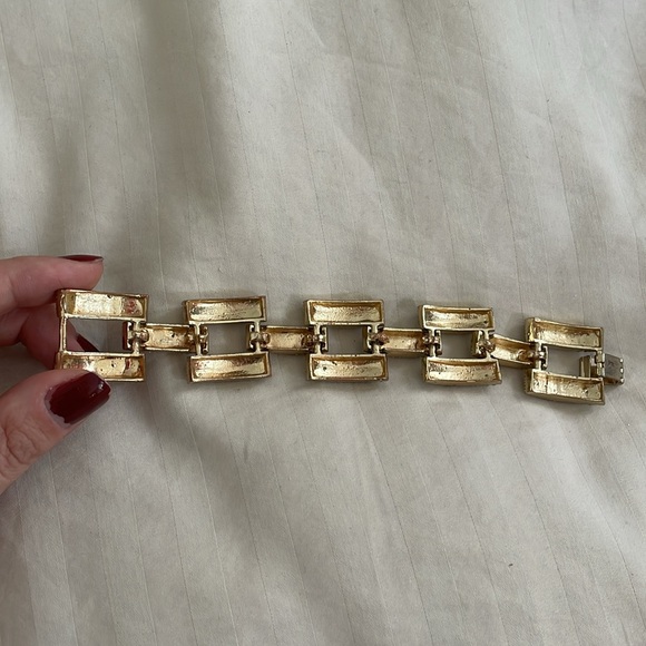 Pave Large-Link Cocktail Bracelet - Picture 3 of 5